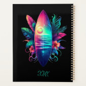 サーフボード熱帯ビーチ- プランナー手帳 (裏面)