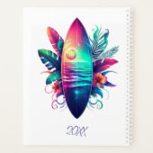 サーフボード熱帯ビーチ- プランナー手帳 (裏面)