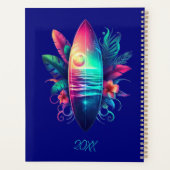 サーフボード熱帯ビーチ- プランナー手帳 (裏面)