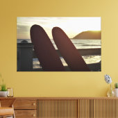 サーフボード キャンバスプリント (インサイチュ (リビング))