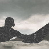 サーフボード シール (正面)