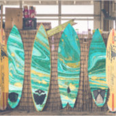 サーフボード シール (正面)