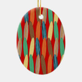 サーフボード セラミックオーナメント (裏面)