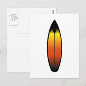 サーフボード ポストカード (正面/裏面)