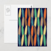 サーフボード ポストカード (正面/裏面)