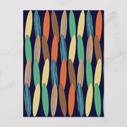 サーフボード ポストカード (正面)