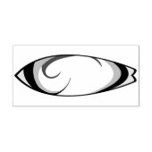 サーフボード ラバースタンプ (インプリント)