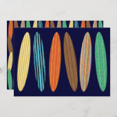 サーフボード 招待状 (正面/裏面)