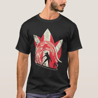 サーフボード 波 海 水 スポーツ サーファー サーフィン Tシャツ