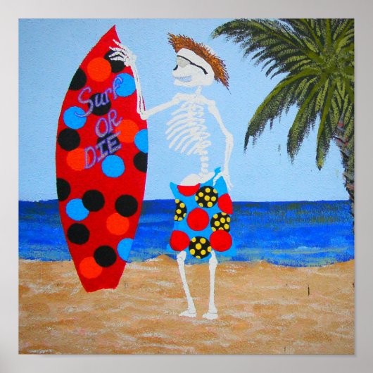 サーフポスターまたはダイポスター ポスター (正面)
