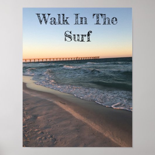 サーフポスター ポスター (正面)