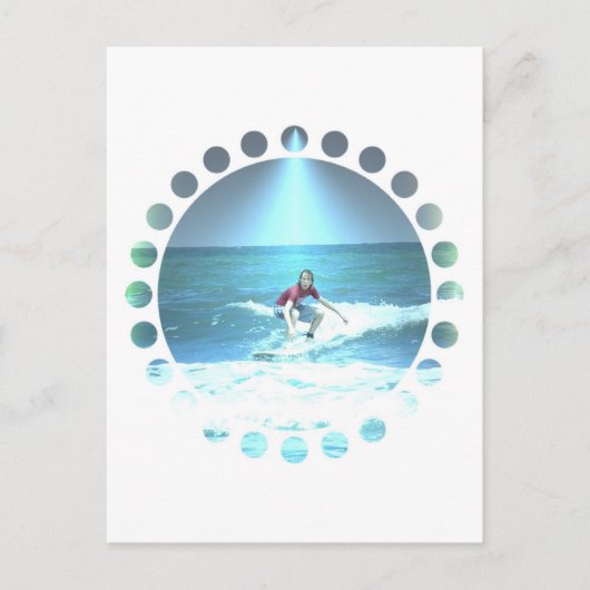サーフポストカードのキャッチ ポストカード (正面)