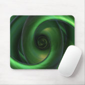 サーフミニマルェス（緑） マウスパッド (マウス)