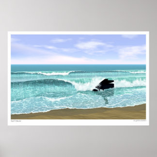 サーフミュージック ポスター