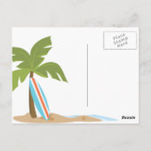 サーフモンキー ポストカード (裏面)