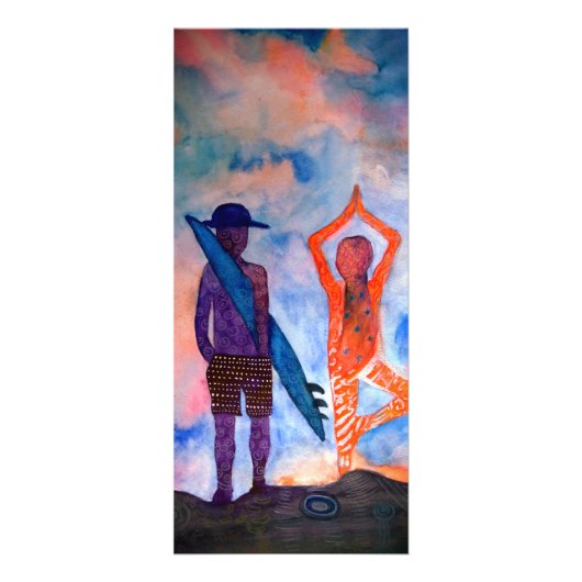 サーフヨガサマーラックカード ラックカード (正面)