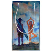 サーフヨガサマー抱き枕 スモールペーパーバッグ (正面)