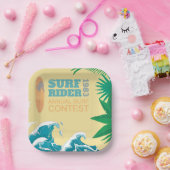 サーフライダーサーフコンテスト |1983 ペーパープレート (パーティー)