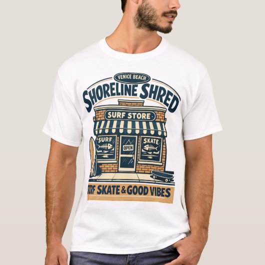 サーフライン・シュレッドTシャツ Tシャツ (正面)