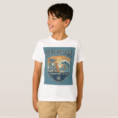 サーフレスキュー ライフガードパトロール 1950年設立 Tシャツ (正面フル)
