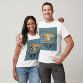 サーフレスキュー ライフガード パトロール 1950年設立 Tシャツ (ユニセックス)