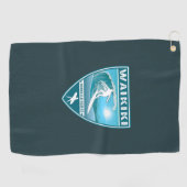 サーフワイキキホノルルハワイ ゴルフタオル (横)