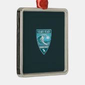 サーフヴィラノビーチフロリダ メタルオーナメント (右)