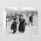 サーフ入浴 ポストカード (正面/裏面)