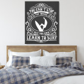 サーフ学に キャンバスプリント (インサイチュ (寝室))