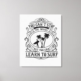 サーフ学に キャンバスプリント