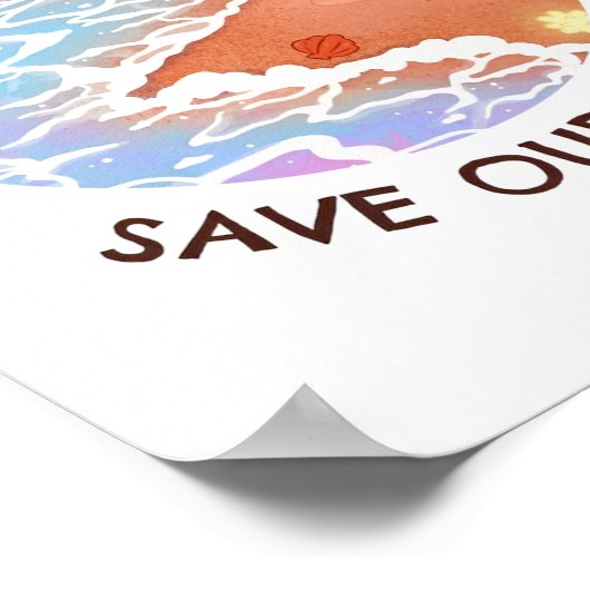 サーフ救ポスターの乱獲 ポスター (角)