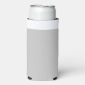 サーフ最高の買ボードの上に波に乗った男 スリム缶クーラー (Seltzer正面)