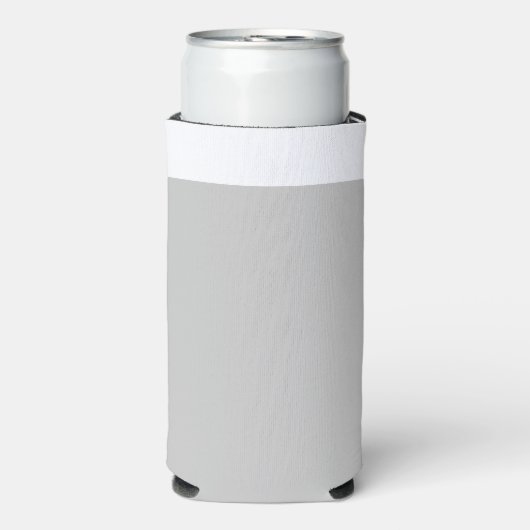 サーフ最高の買ボードの上に波に乗った男 スリム缶クーラー (Seltzer正面)