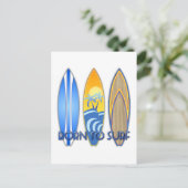 サーフ生まれトへ ポストカード (スタンド正面)