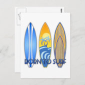 サーフ生まれトへ ポストカード (正面/裏面)