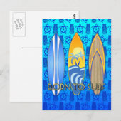 サーフ生まれトへ ポストカード (正面/裏面)