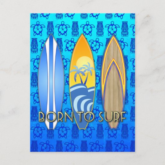 サーフ生まれトへ ポストカード (正面)