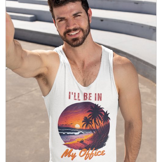 🌊サーフ🌴私は私のオフィスに来る Tシャツ