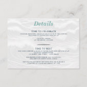 サーフ結婚カップル エンクロージャーカード (正面)