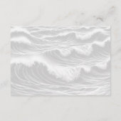 サーフ結婚カップル エンクロージャーカード (裏面)