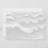 サーフ結婚カップル セーブザデート (裏面)