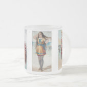 サーフ美しいマグ フロストグラスマグカップ (正面右)