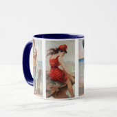 サーフ美しいマグ マグカップ (正面左)