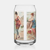 サーフ美しい ガラス缶 (左)