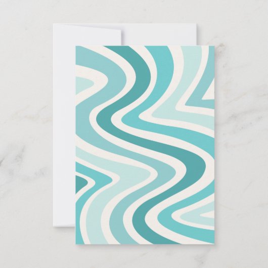 サーフ誕生日サンキューカード サンキューカード (裏面)