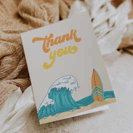 サーフ誕生日サンキューカード サンキューカード