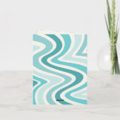 サーフ誕生日サンキューカード サンキューカード (裏面)