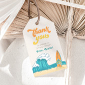 サーフ誕生日メッセージカード |ビッグワンメッセージカード ギフトタグ