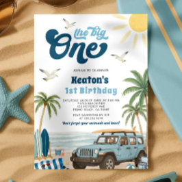 サーフ1st誕生日招待状 – ビッグワン 招待状