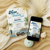 サーフ2nd誕生日招待状- 2ザビーチ 招待状